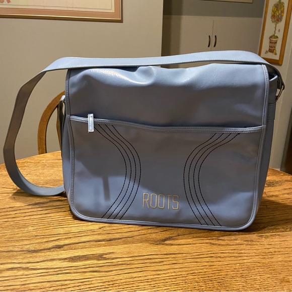 Roots Set of Two Blue and Black Messenger Bag/s - Picture 2 of 11
